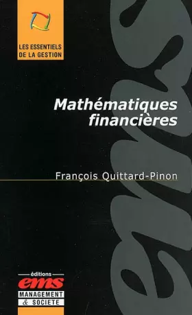Couverture du produit · Mathématiques financières