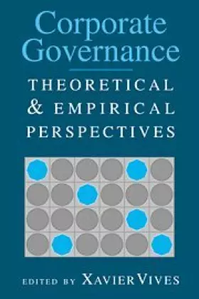 Couverture du produit · Corporate Governance: Theoretical and Empirical Perspectives