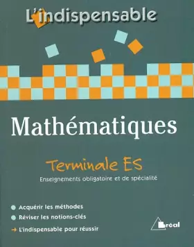 Couverture du produit · Mathématiques terminale es