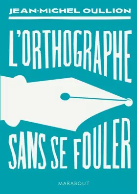Couverture du produit · L'orthographe sans se fouler