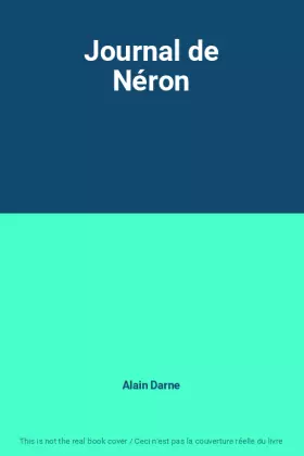Couverture du produit · Journal de Néron