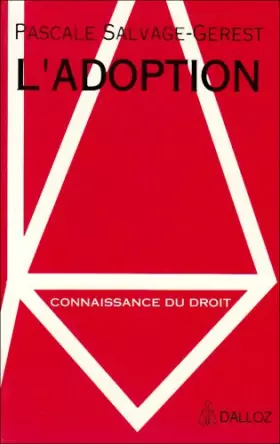 Couverture du produit · L'adoption: Connaissance du droit