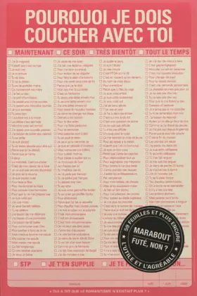 Couverture du produit · Pourquoi je dois coucher avec toi