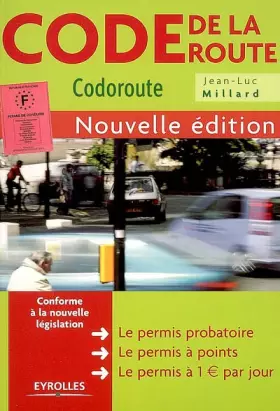 Couverture du produit · Code de la route : Codoroute