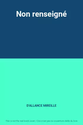 Couverture du produit · Non renseigné