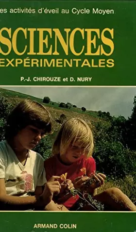 Couverture du produit · Sciences experimentales