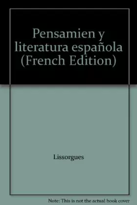 Couverture du produit · Pensamien y literatura española