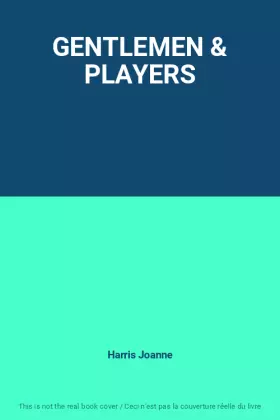 Couverture du produit · GENTLEMEN & PLAYERS