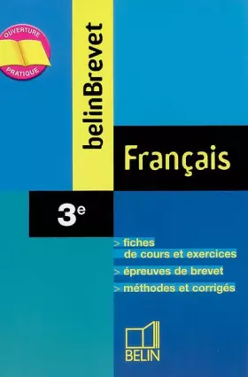 Couverture du produit · BelinBrevet : Français, 3e