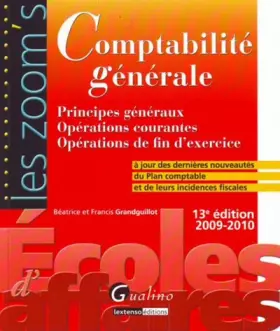 Couverture du produit · Comptabilité générale : Principes génétraux Opérations courantes Opérations de fin d'exercice