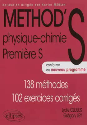 Couverture du produit · Méthod'S Physique Chimie Première S Conforme au Programme 2011