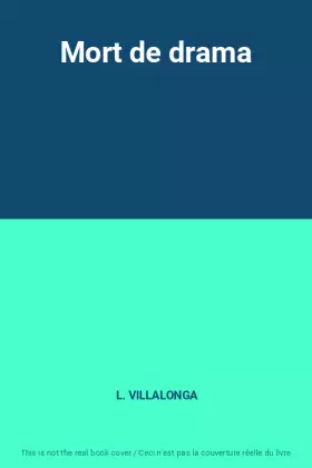 Couverture du produit · Mort de drama