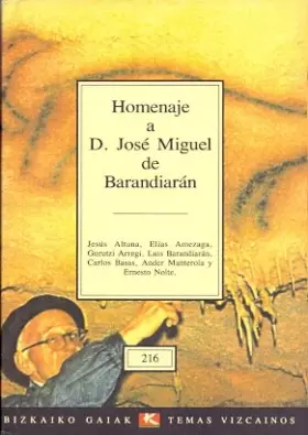 Couverture du produit · Homenaje a D. José Miguel de Barandiarán