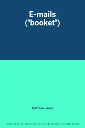 Couverture du produit · E-mails ("booket")