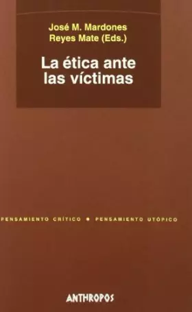 Couverture du produit · La etica ante las victimas/ The Ethics in the Victims