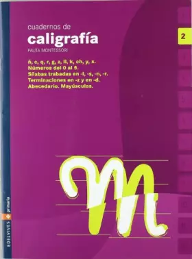 Couverture du produit · Cuaderno 2 de caligrafia Pauta Montessori