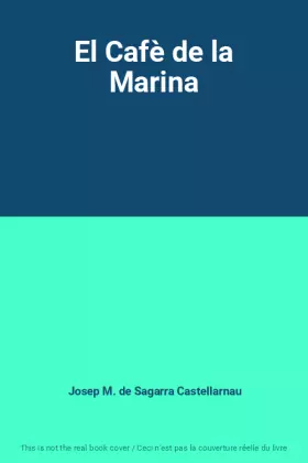 Couverture du produit · El Cafè de la Marina