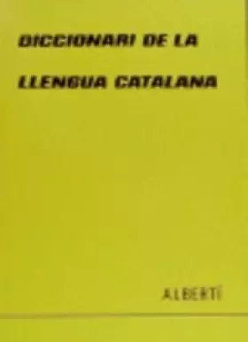 Couverture du produit · Diccionari de la llengua catalana