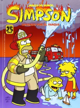 Couverture du produit · Huyendo por el parque (Magos del Humor Simpson 42)