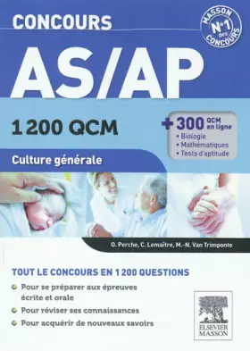 Couverture du produit · Concours AS/AP 1 200 QCM Culture générale