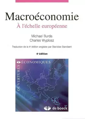 Couverture du produit · Macroéconomie : A l'échelle européenne