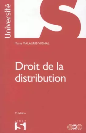 Couverture du produit · Droit de la distribution. 4e éd.