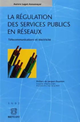 Couverture du produit · Régulation des services publics