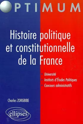 Couverture du produit · Histoire politique et constitutionnelle de la France