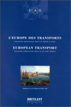 Couverture du produit · L'Europe des transports