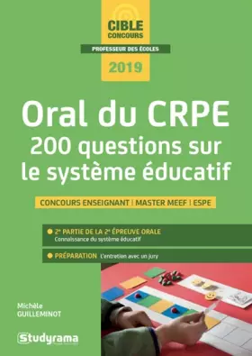 Couverture du produit · Oral du crpe 200 questions sur le système éducatif
