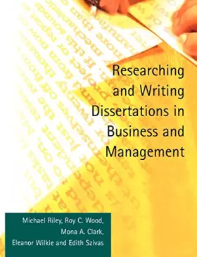 Couverture du produit · Researching and Writing Dissertations in Business and Management
