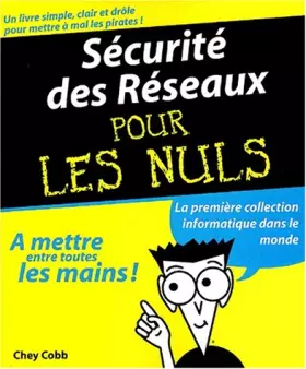 Couverture du produit · Sécurité des réseaux