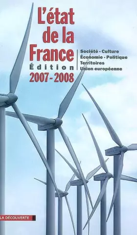 Couverture du produit · L'état de la France : Un panorama unique et complet de la France, édition 2007-2008