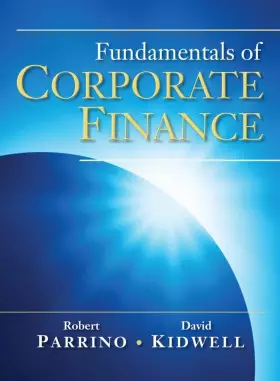 Couverture du produit · Fundamentals of Corporate Finance