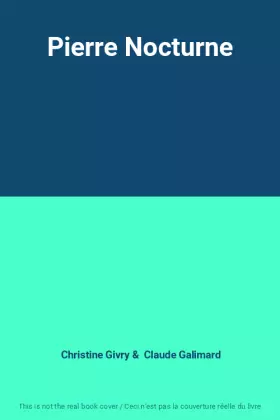 Couverture du produit · Pierre Nocturne