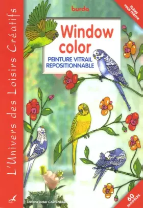 Couverture du produit · Window color : Peinture vitrail repositionnable