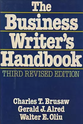 Couverture du produit · The business writer's handbook