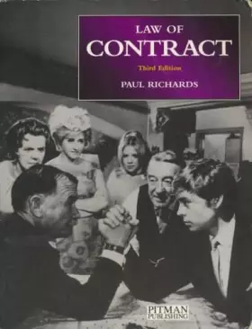 Couverture du produit · Law of Contract: Foundation Studies in Law Series