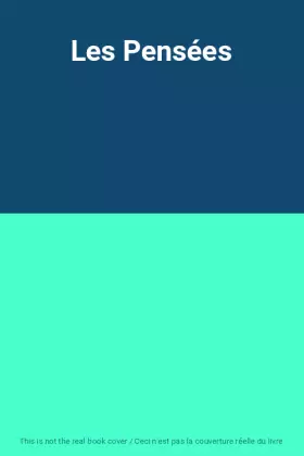 Couverture du produit · Les Pensées