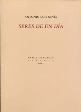 Couverture du produit · Seres de un día