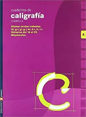 Couverture du produit · Cuaderno de caligrafia 4 Cuadricula (Primaria)
