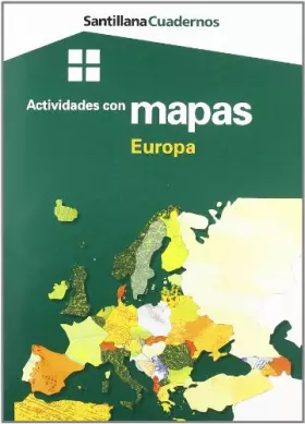 Couverture du produit · CUADERNOS ACTIVIDADES CON MAPAS. EUROPA
