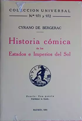 Couverture du produit · Historia cómica de los Estados e Imperios del Sol. Cyrano de Bergerac