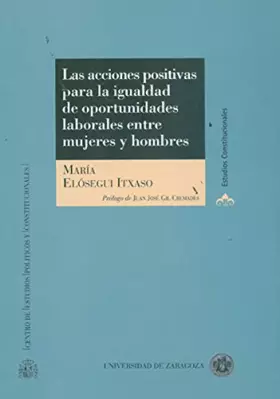 Couverture du produit · Las acciones positivas para la igualdad de oportunidades laborales entre hombres y mujeres