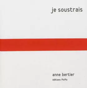 Couverture du produit · Je soustrais