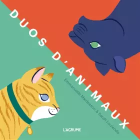 Couverture du produit · Duos d'animaux - Imagier tout carton - Livre d'éveil - Dès 2 ans
