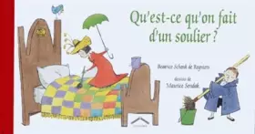 Couverture du produit · Qu'est-ce qu'on fait d'un soulier ?