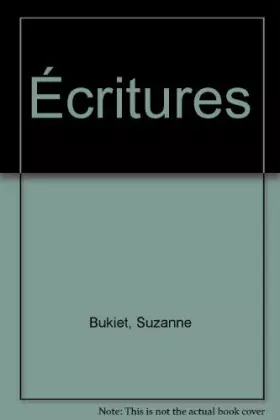 Couverture du produit · Écritures