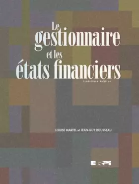 Couverture du produit · Le gestionnaire et les états financiers
