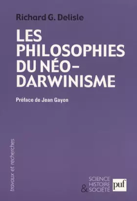 Couverture du produit · Les philosophies du néo-darwinisme